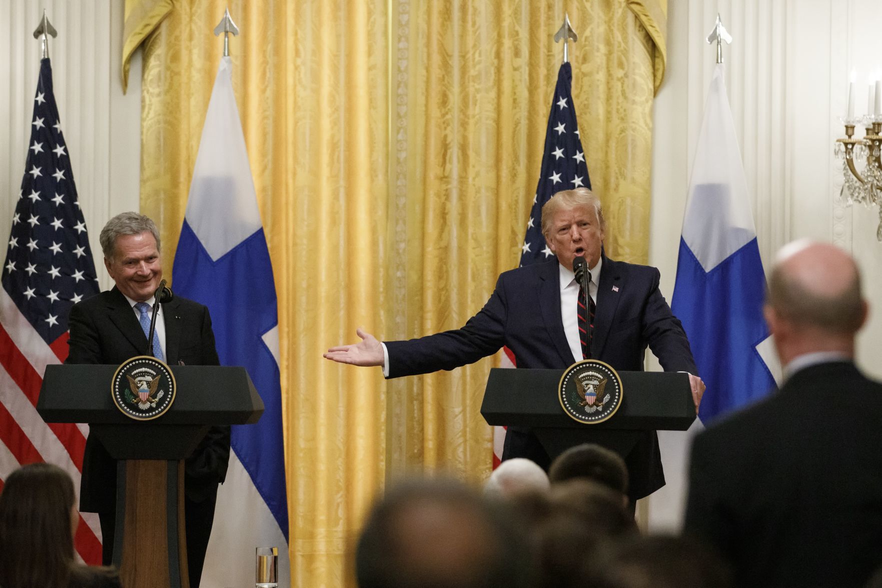 Trump US Finland